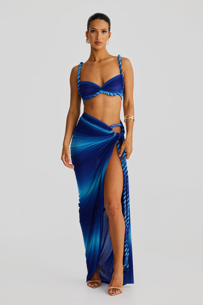 Ahria Top - Blue Ombre - SHOPJAUS - JAUS