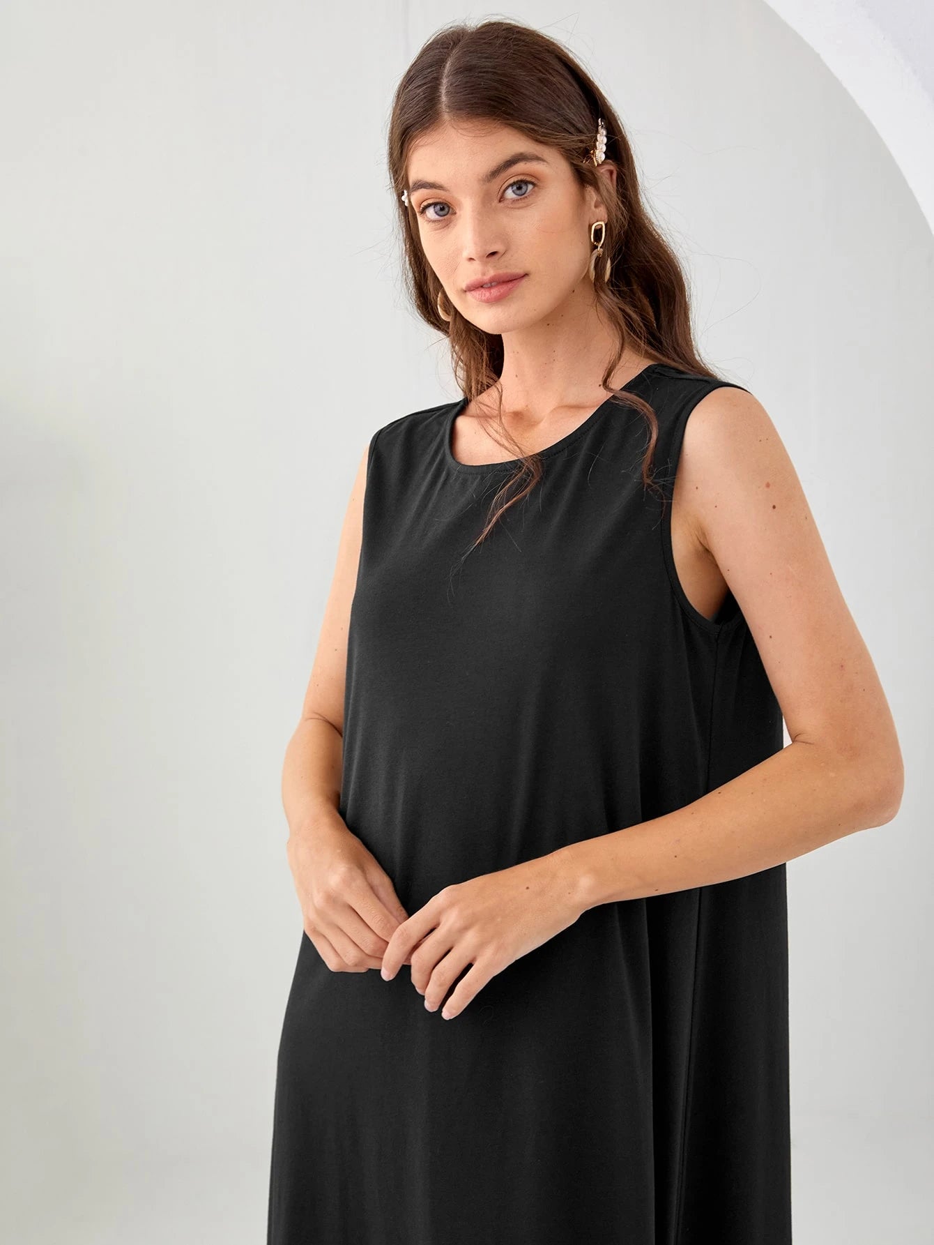 Al Najma Round Neck Tank Dress