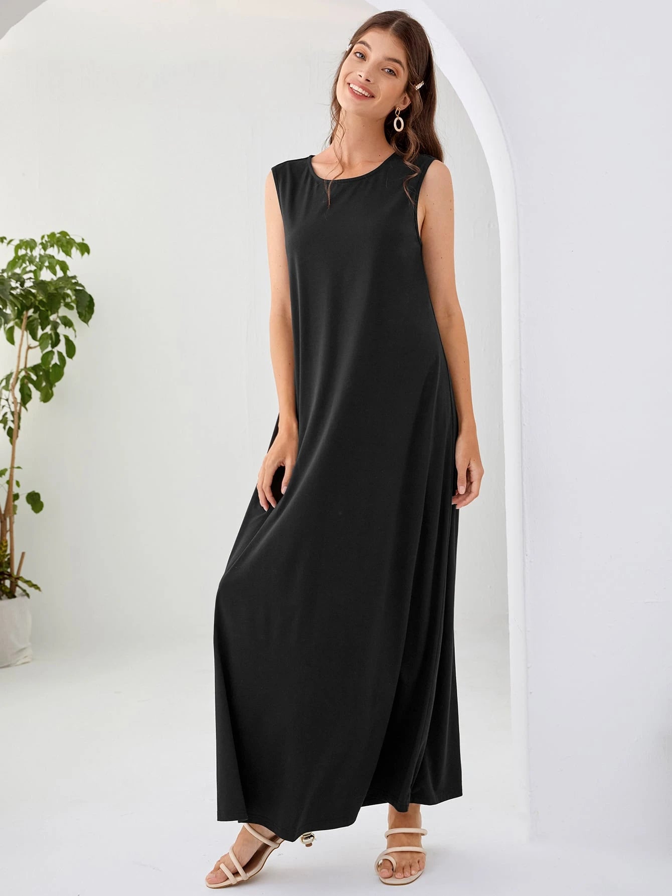 Al Najma Round Neck Tank Dress