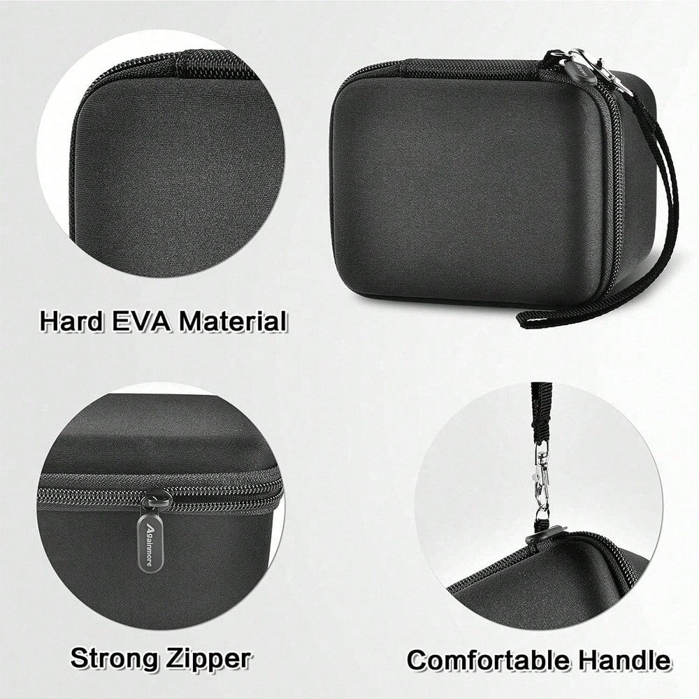 ALKOO Vlogging Camera Case Compatible With Duluvulu TEBNGIHNM Zheozeig Oiadek 4K Digital Camera Travel Storage Bag For Lens Cable Accessories Gear Case Only