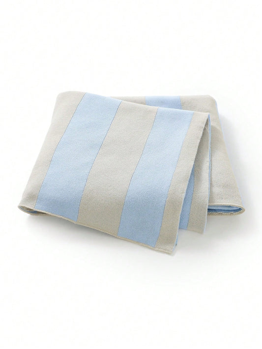 All Season Baby Swaddle Blanket, Newborn Receiving Blanket, Knitted Stroller Blanket, Infant Blanket, Baby Essentials 100*80cm