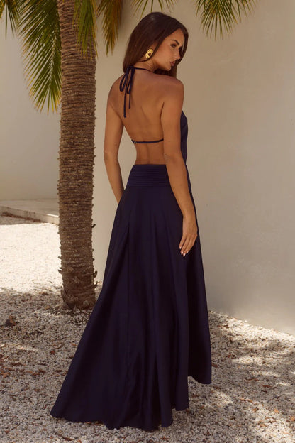 Amadine Maxi Dress - Navy
