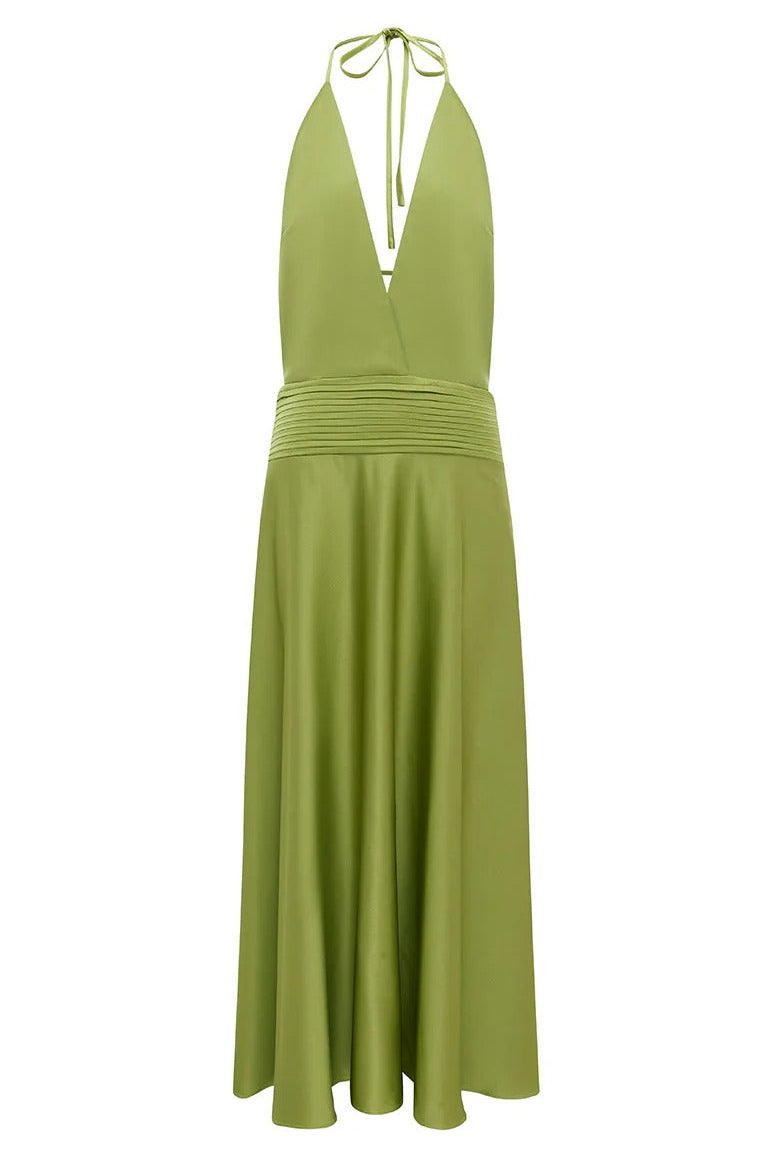 Amadine Maxi Dress - Olive