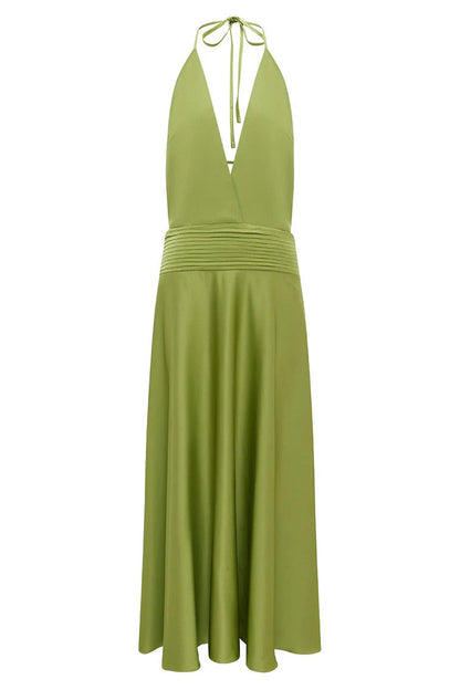 Amadine Maxi Dress - Olive