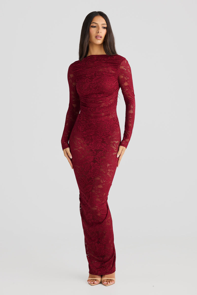 Amara Dress - Shiraz - SHOPJAUS - JAUS