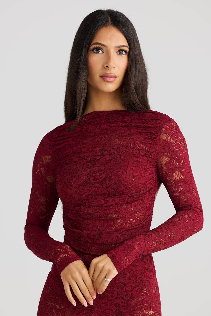 Amara Dress - Shiraz - SHOPJAUS - JAUS