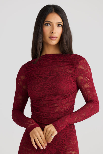 Amara Dress - Shiraz - SHOPJAUS - JAUS