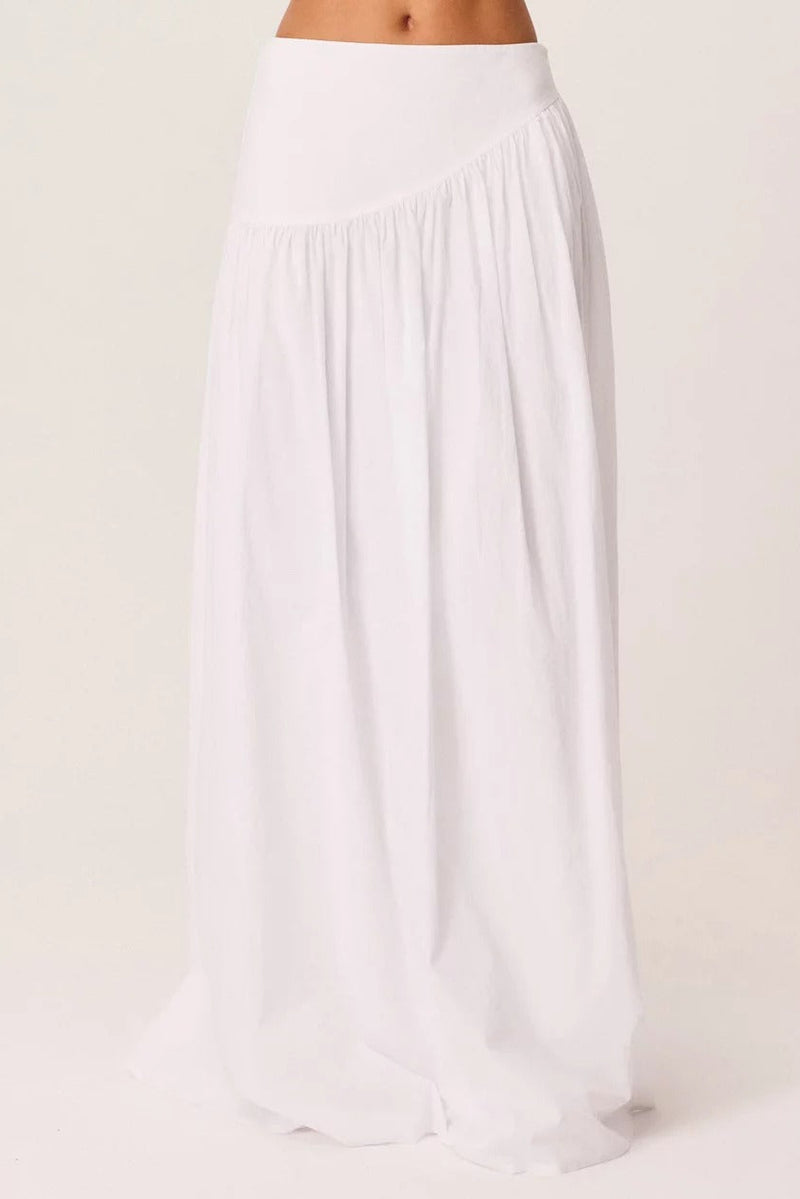 Ambiente Maxi Skirt - White