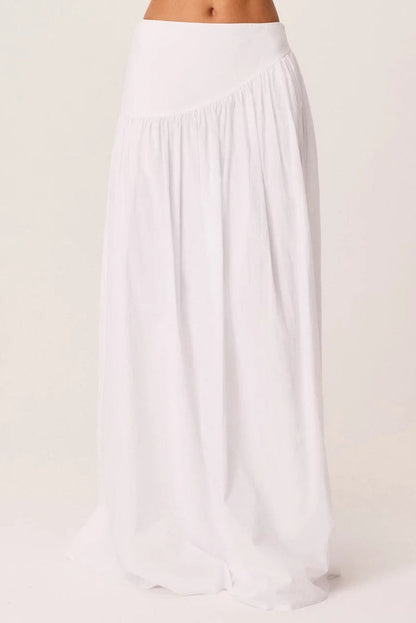 Ambiente Maxi Skirt - White