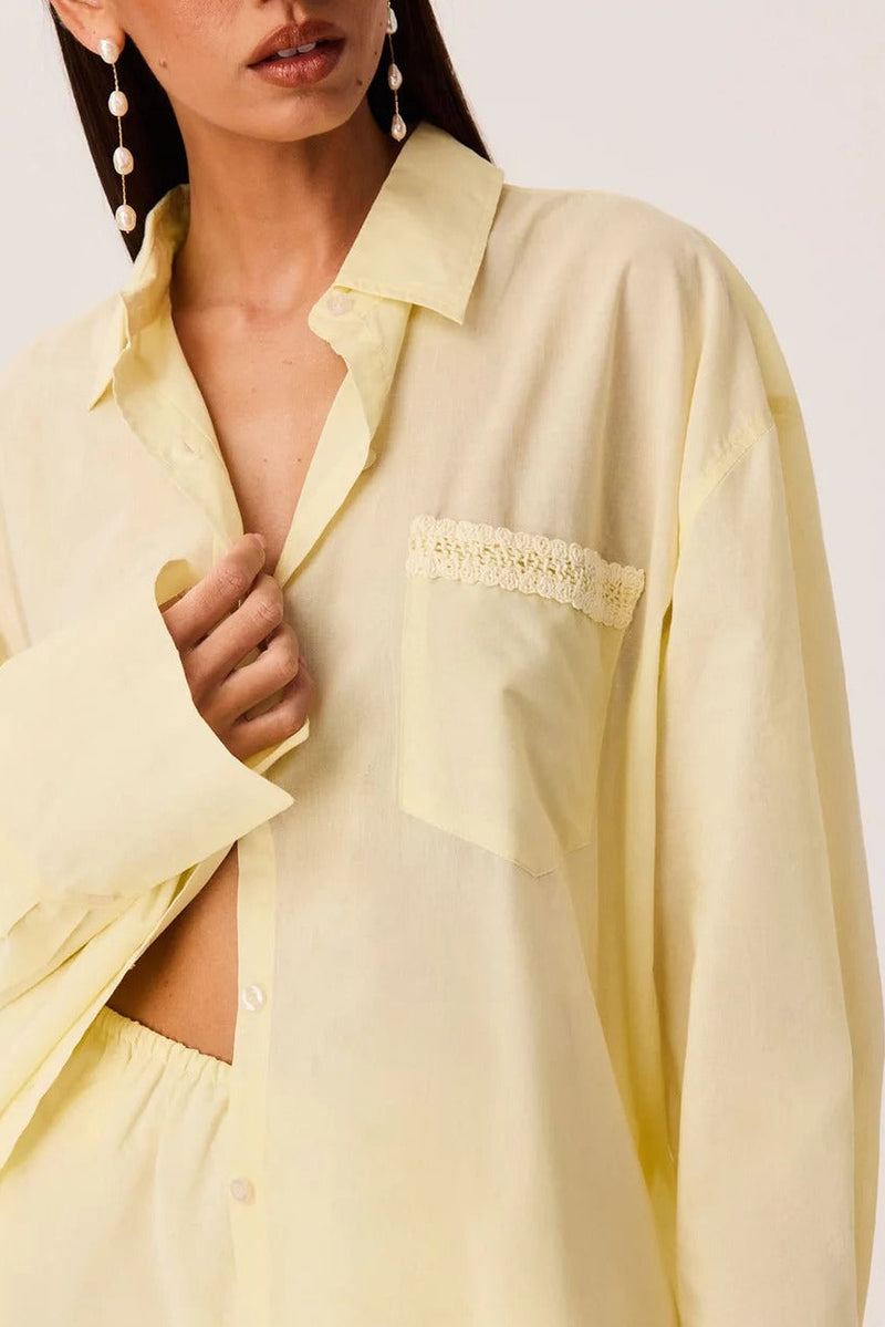 Amren Shirt - Lemon