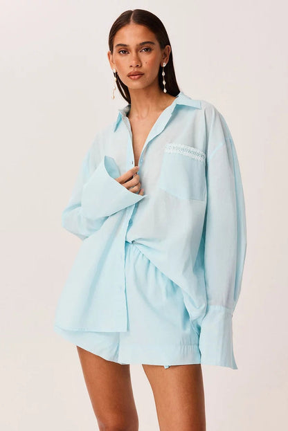 Amren Shirt - Light Blue