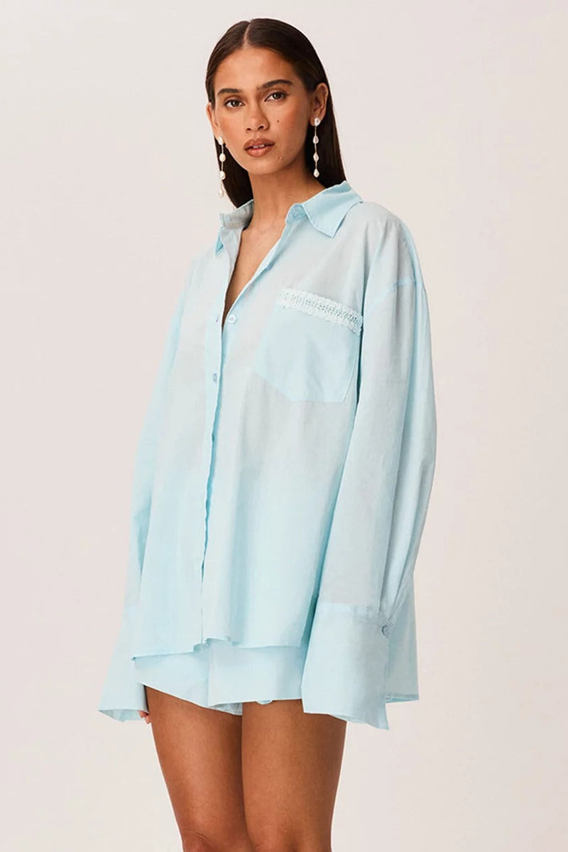 Amren Shirt - Light Blue