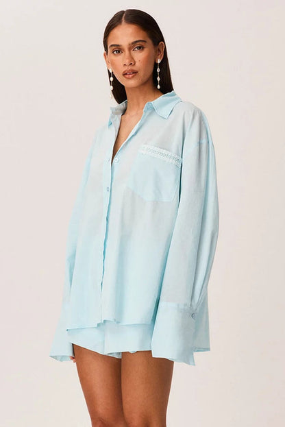 Amren Shirt - Light Blue