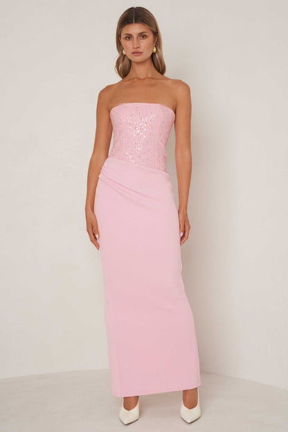 Anastasia Dress - Pink - SHOPJAUS - JAUS