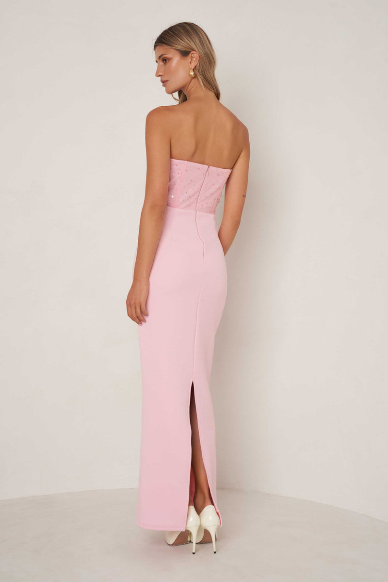 Anastasia Dress - Pink - SHOPJAUS - JAUS
