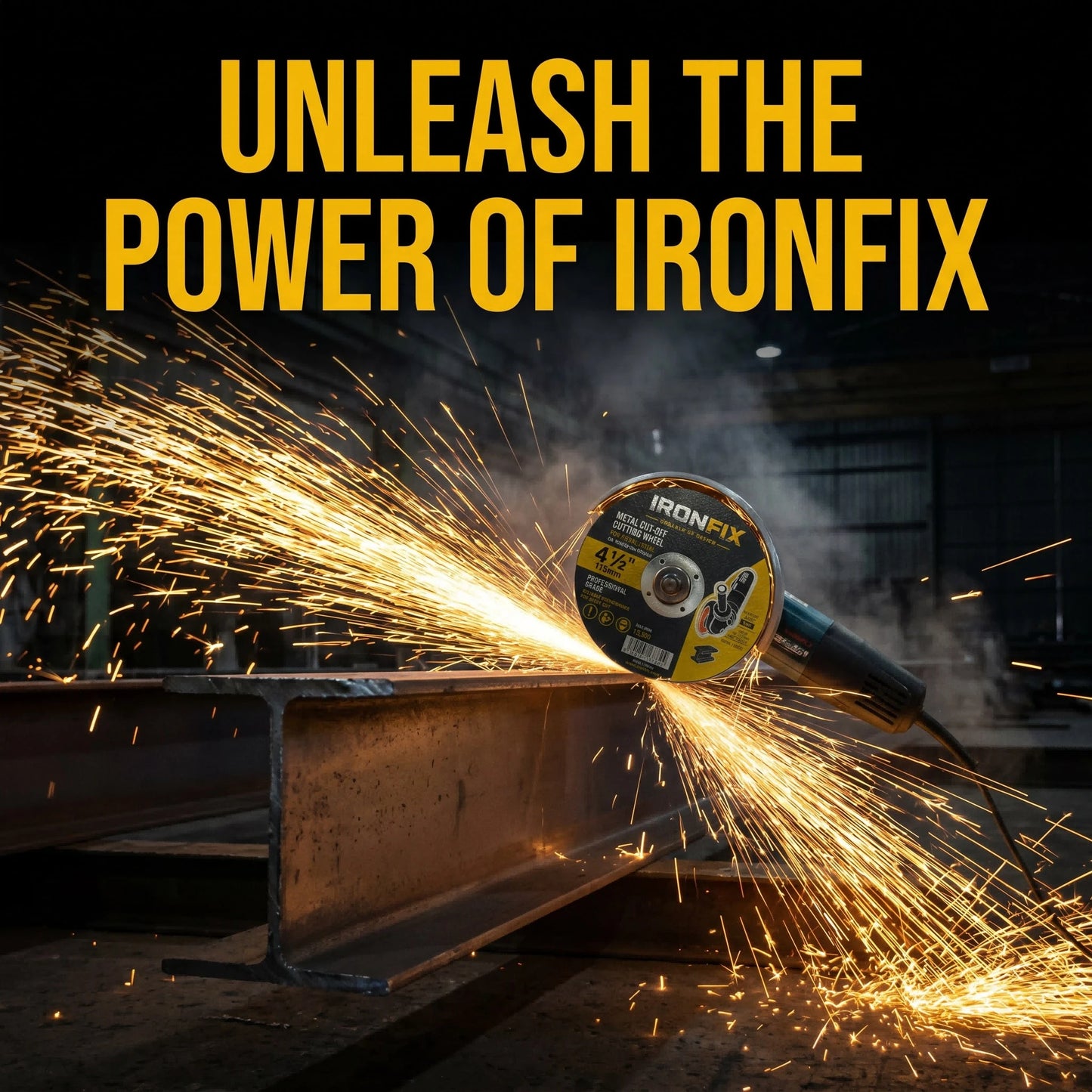 Angle Grinder Cutting Disc, 4-1/2" Cut Off Wheels 5 Pack, Metal Grinding & Chop Saw Blades, Aluminum Oxide Abrasive, 7/8" Arbor
