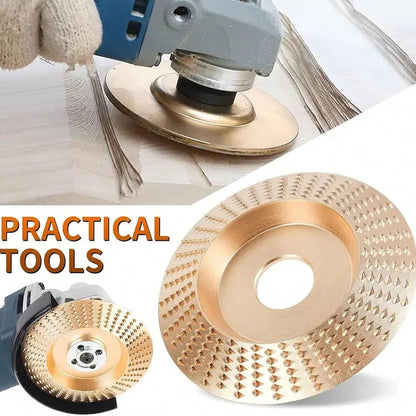 Angle Grinder Polishing Pad, Heavy-Duty Wood Carving Disc Set, Tungsten Carbide Sanding Discs, Tungsten Carbide Grinding Wheel Wood Carving, Tungstens Carbide Wheel Cuts Wood, For Polishing Buffing