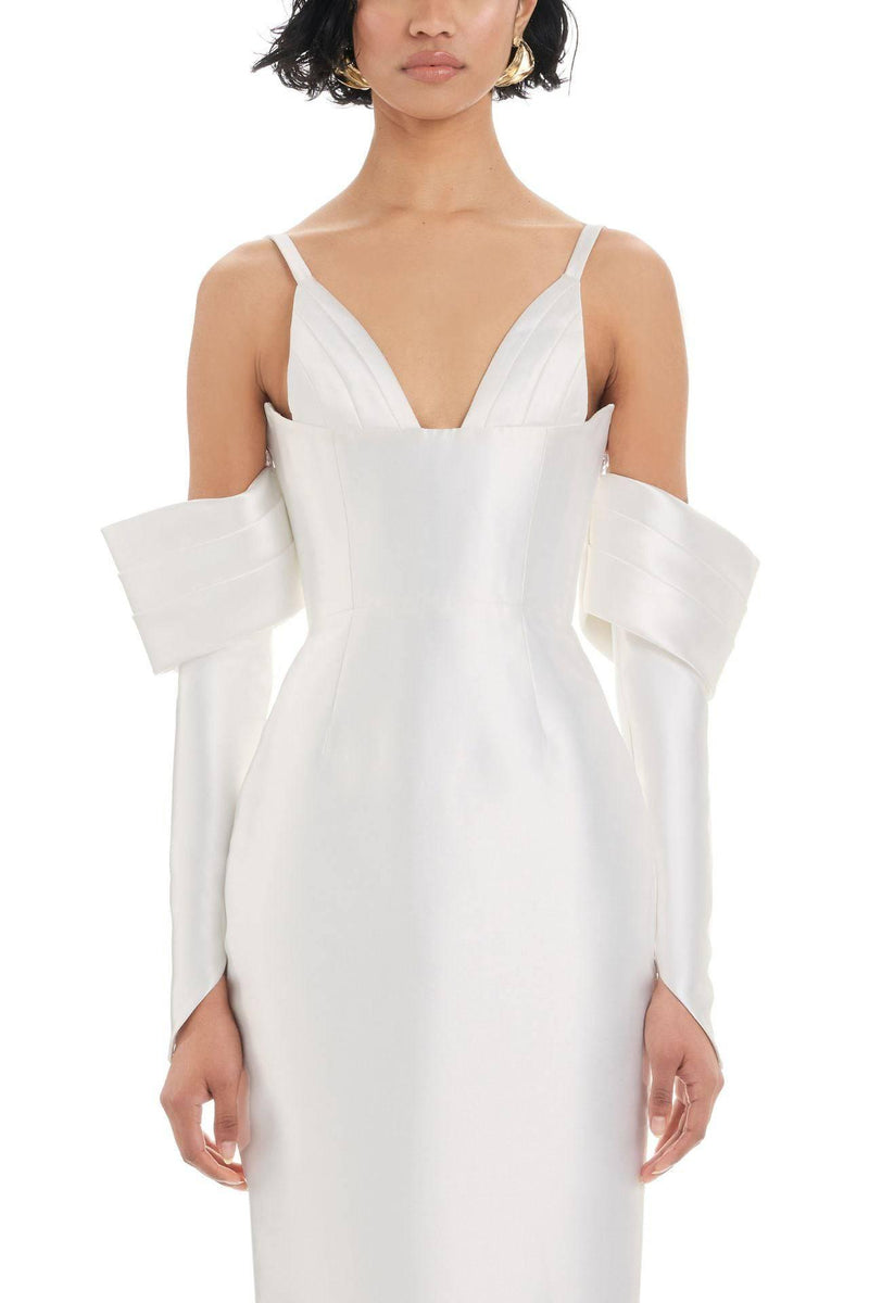 Annalise Dress - White - SHOPJAUS - JAUS