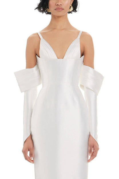 Annalise Dress - White - SHOPJAUS - JAUS