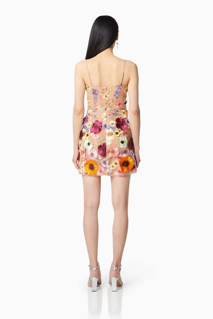 Arabella Strapless Mini Dress - Pink - SHOPJAUS - JAUS