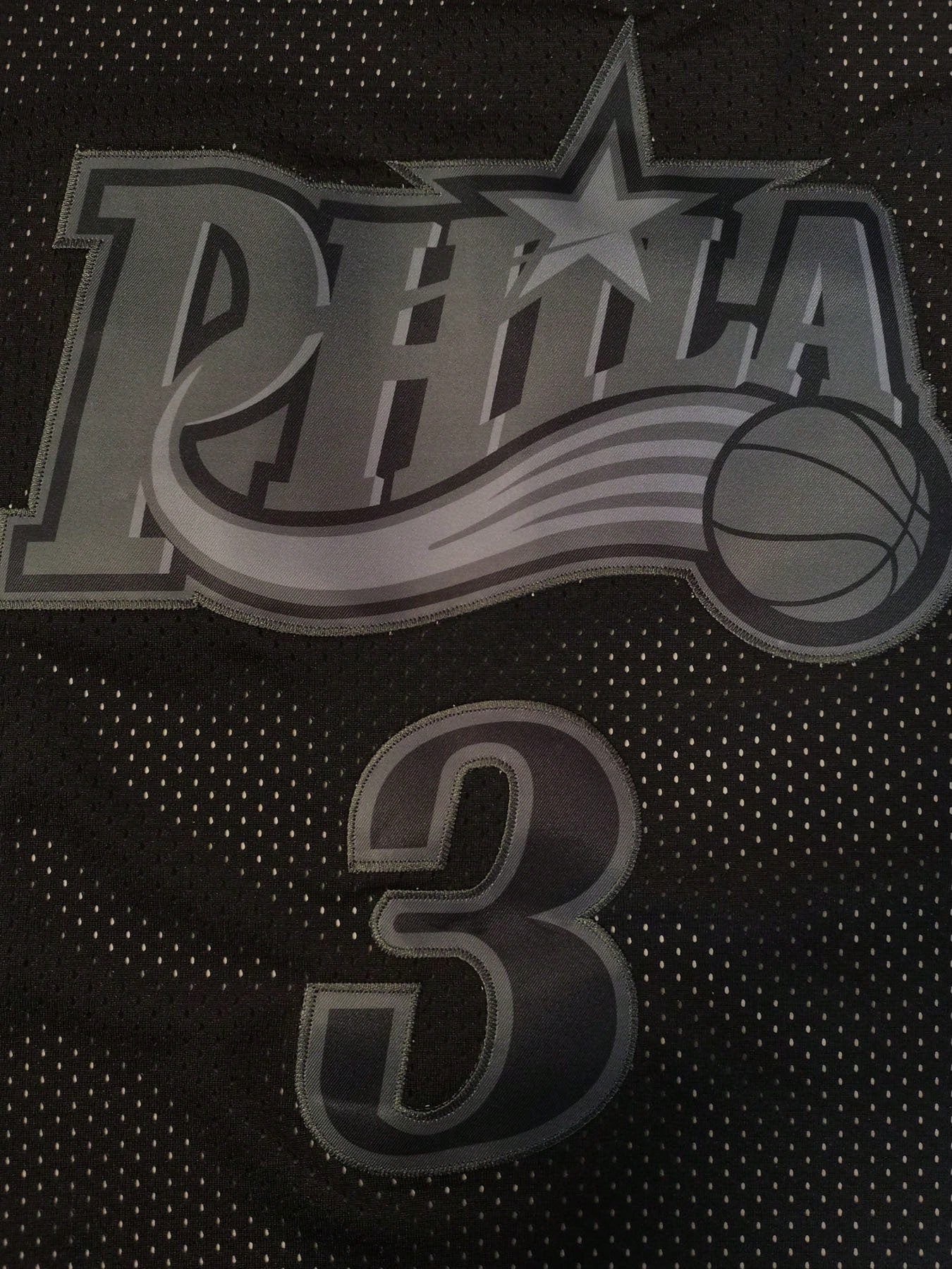Atonmore 3# Black Embroidered Sleeveless Basketball Jersey, Men's Casual Sports Shirt Spring