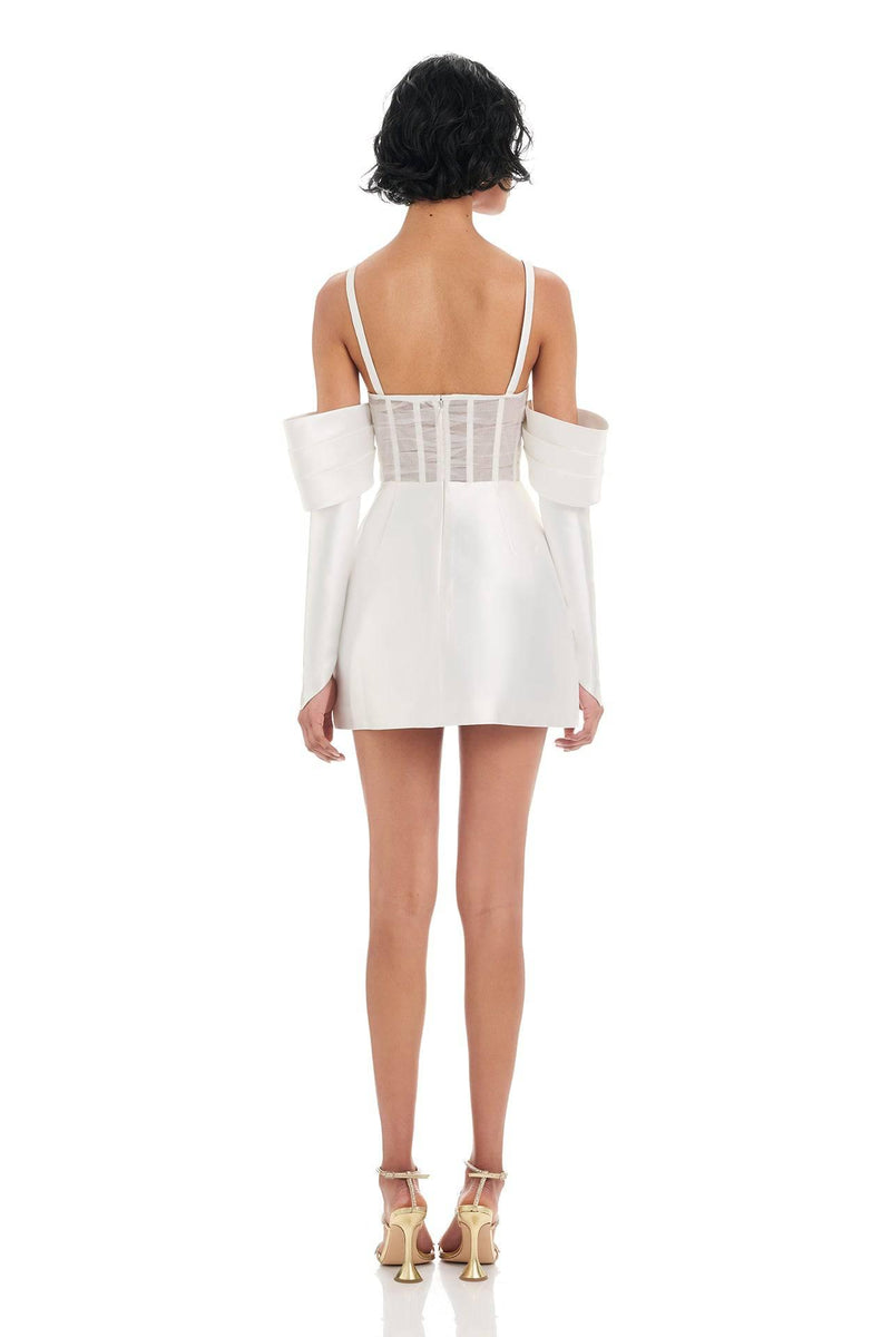 Ayana Dress - White - SHOPJAUS - JAUS