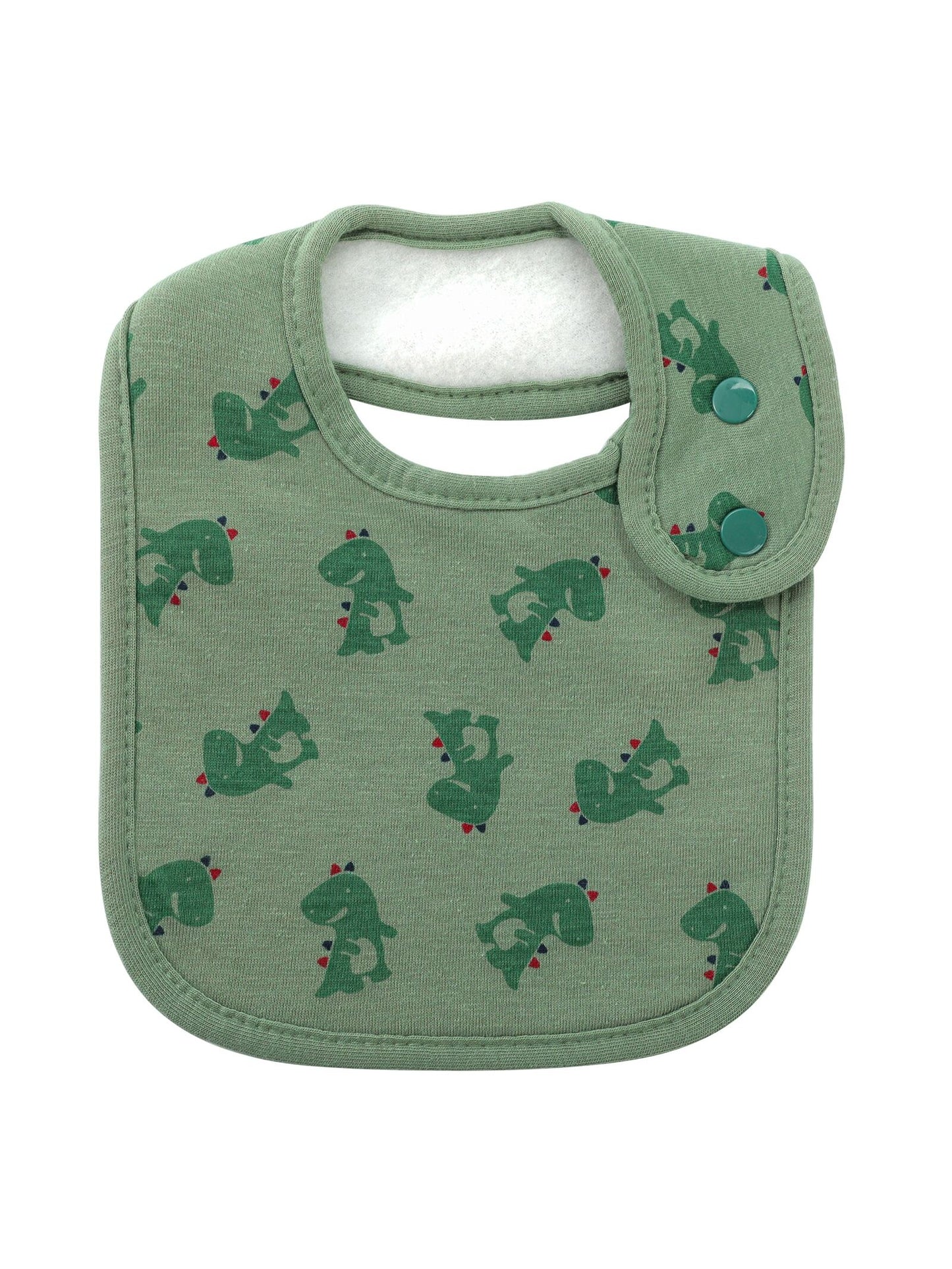 Baby Bibs Super Soft Absorbent With Adjustable Snap For Baby Boys And Girls 10 Pack