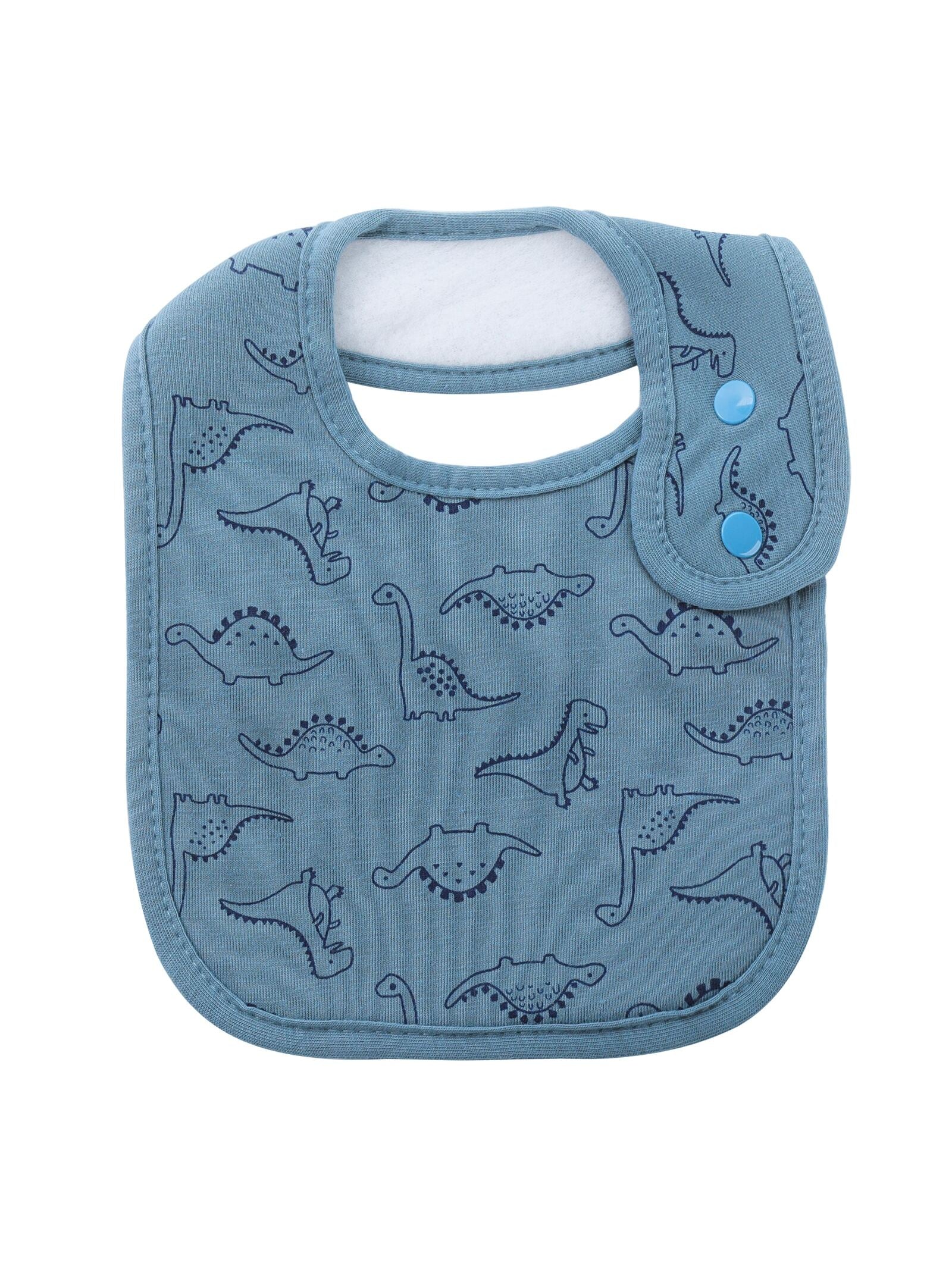 Baby Bibs Super Soft Absorbent With Adjustable Snap For Baby Boys And Girls 10 Pack