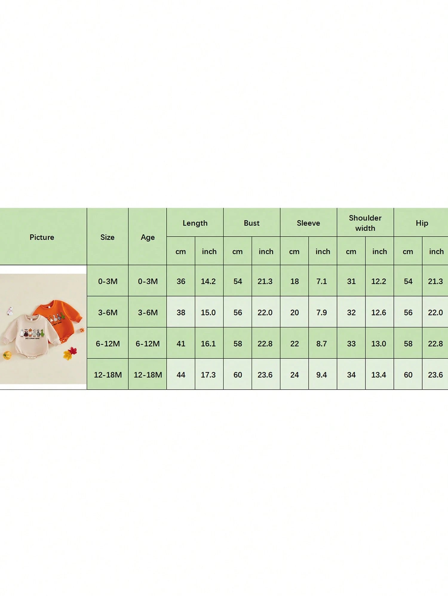Baby Boy Halloween Romper Long Sleeve Round Neck Goose Print Bodysuit Newborn Playsuit