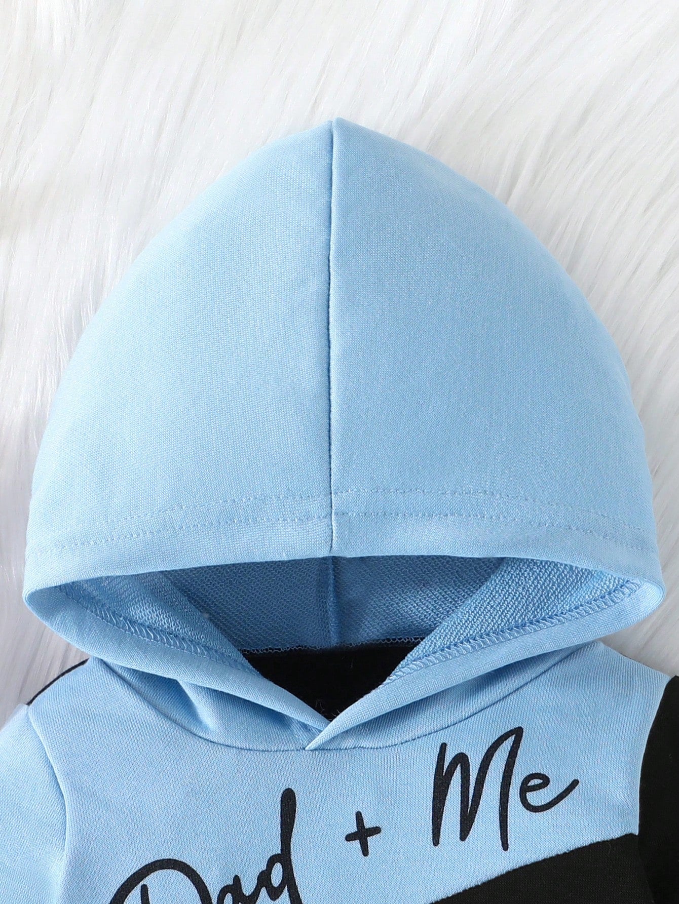 Baby Boy Simple Letter Pattern Colorblock Thin Hooded Romper Jumpsuit