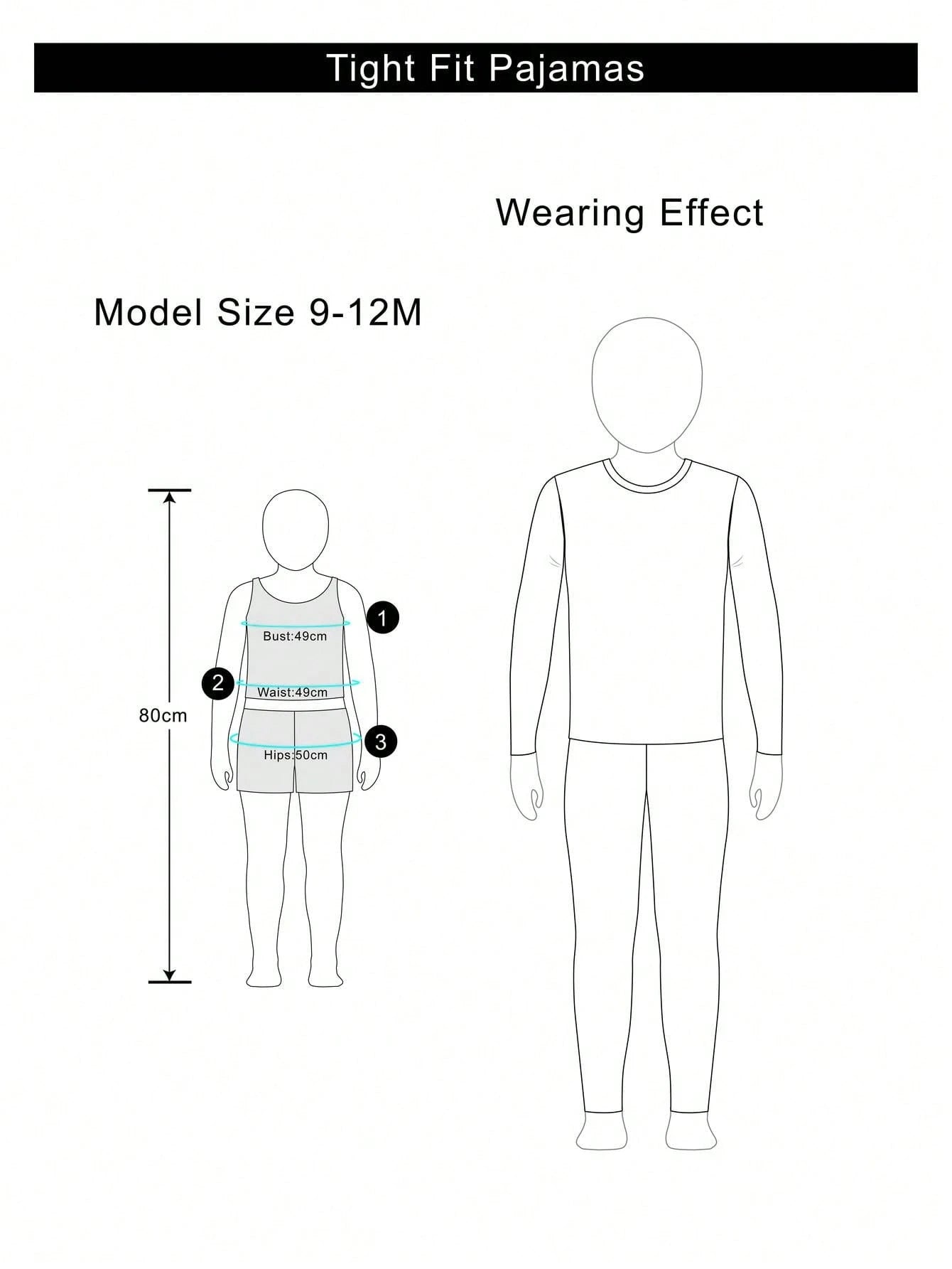 Baby Boy Snug Fit Pajama Cartoon Animal Pattern Knitted Soft Crew Neck Long Sleeve Pullover Top Elastic Waist Long Pants Tight Two Pieces Set