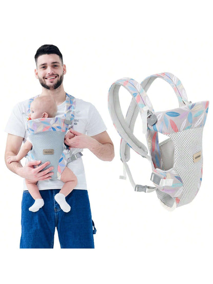 Baby Carrier, Embrace Cozy 4-In-1 Infant Carrier Ergonomic Adjustable Holder Portable Convertible Front And Back Backpack Carry For Infants