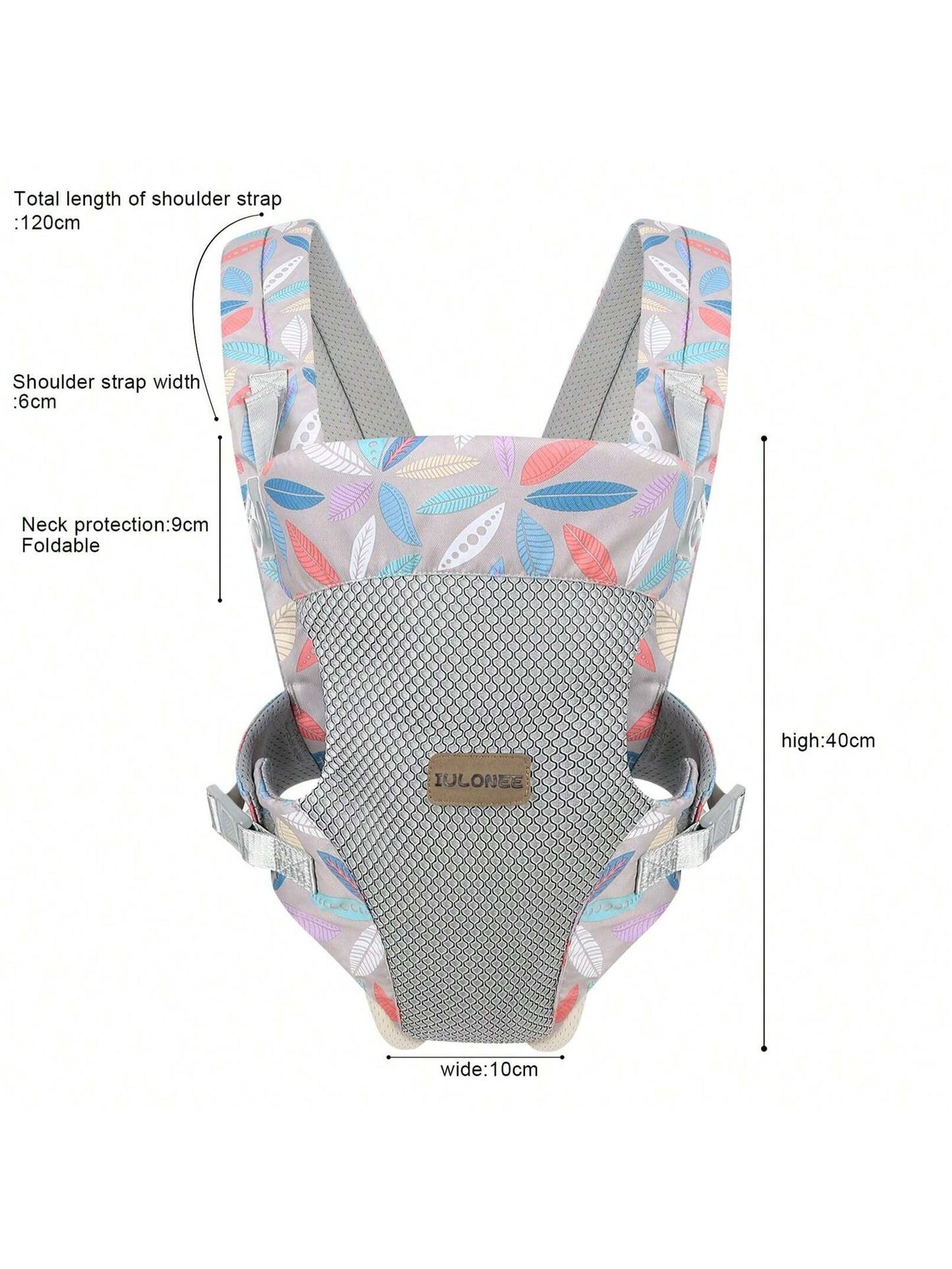 Baby Carrier, Embrace Cozy 4-In-1 Infant Carrier Ergonomic Adjustable Holder Portable Convertible Front And Back Backpack Carry For Infants