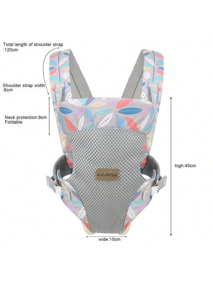 Baby Carrier, Embrace Cozy 4-In-1 Infant Carrier Ergonomic Adjustable Holder Portable Convertible Front And Back Backpack Carry For Infants