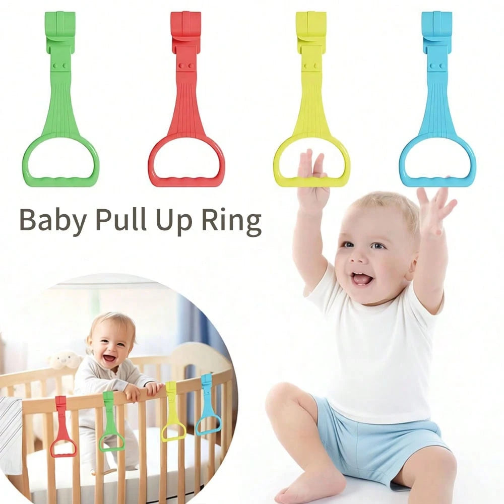 Baby Crib Pull-Up Ring, Toddler Boy And Girl Standing And Walking Handrails, Playpen Accessories, Baby Playpen Pull-Up Ring, Baby Walking Aid Ring, Baby Supplies, Baby Necessities, Baby Products, Baby