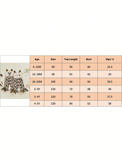 Baby Girls Jumpsuit Sleeveless Elastic Waistband Camouflage Print Romper Toddler Bell Bottoms