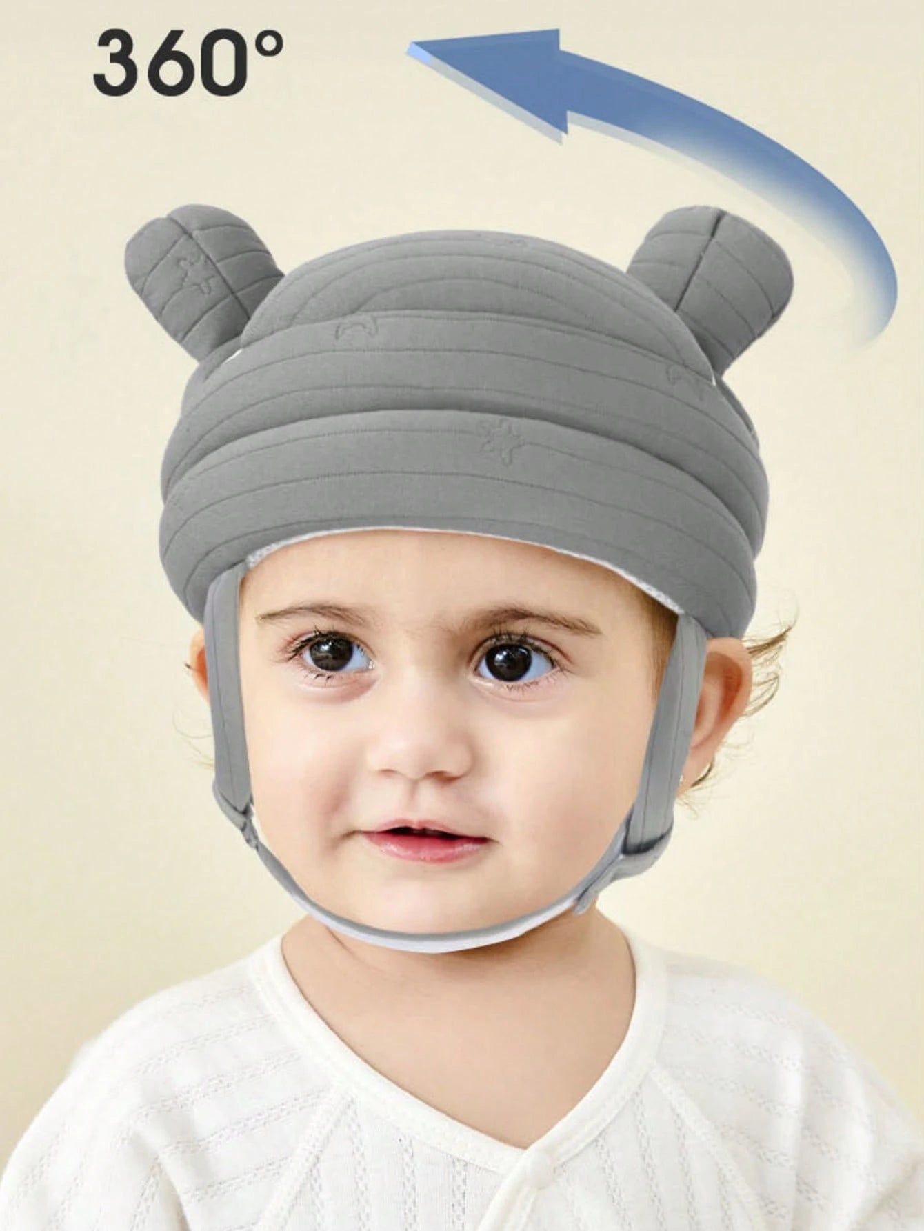 Baby Head Protection Hat, Infant Toddler Anti-Collision Head Safety Cap, Children Anti-Fall Head Cover