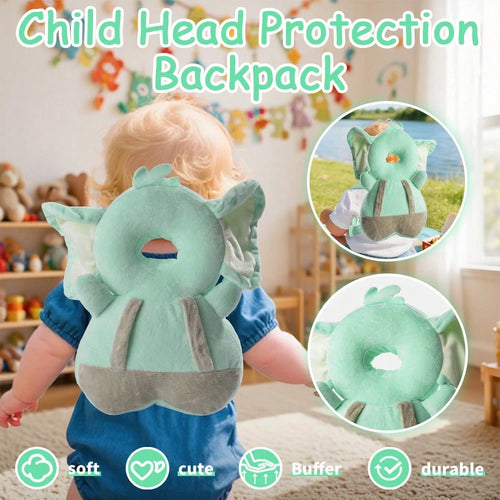 Baby Head Protector Pad Safety Pad For Walking & Crawling,Toddlers Head Safety Adjustable Back-Pack