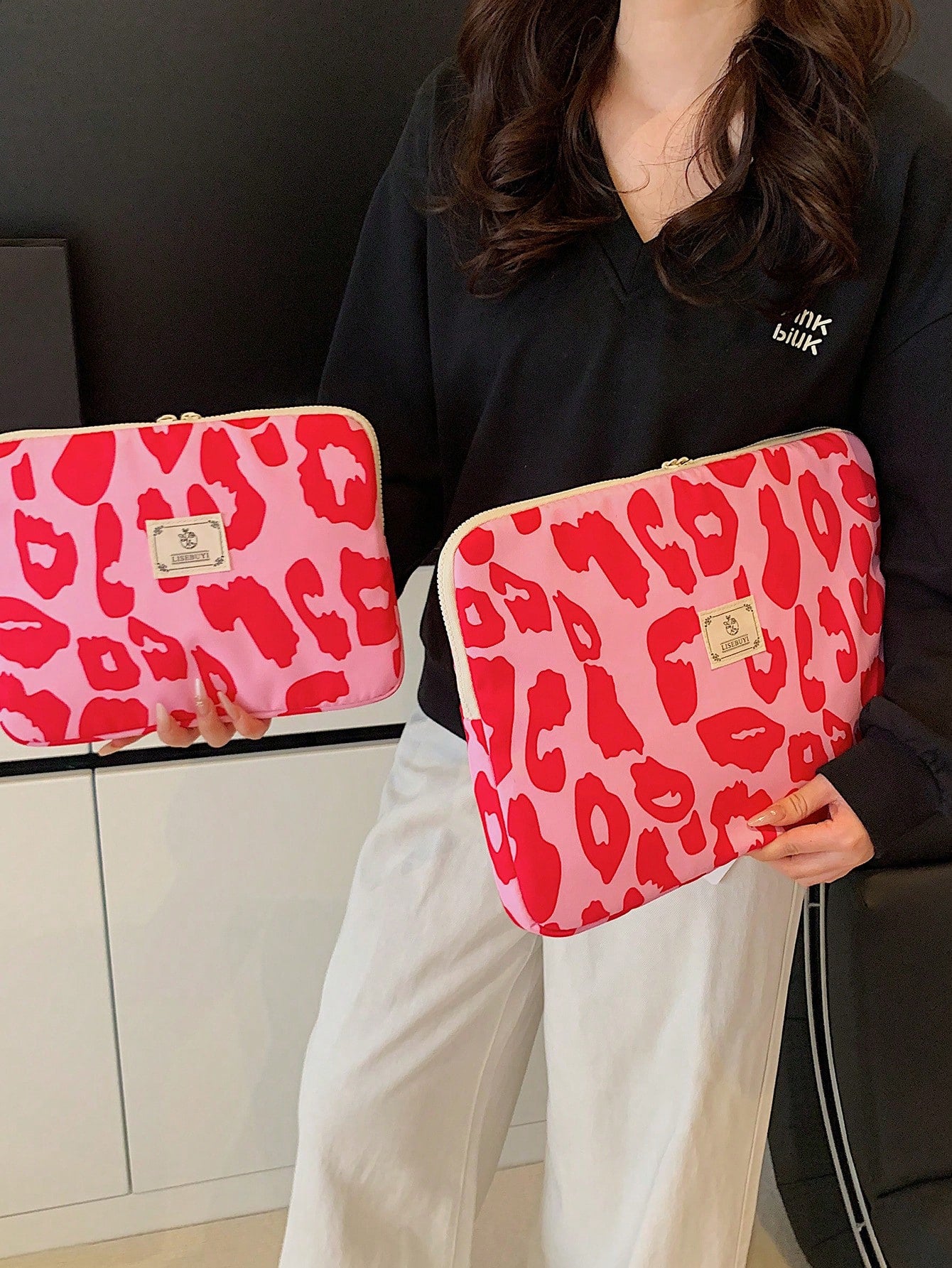 Back To School Water Resistant Laptop Case Printed Protective Case 13/14/15 Inch Notebook & Portable Zipper Cover Laptop Bag For Women Work Bag