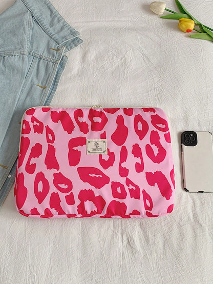 Back To School Water Resistant Laptop Case Printed Protective Case 13/14/15 Inch Notebook & Portable Zipper Cover Laptop Bag For Women Work Bag