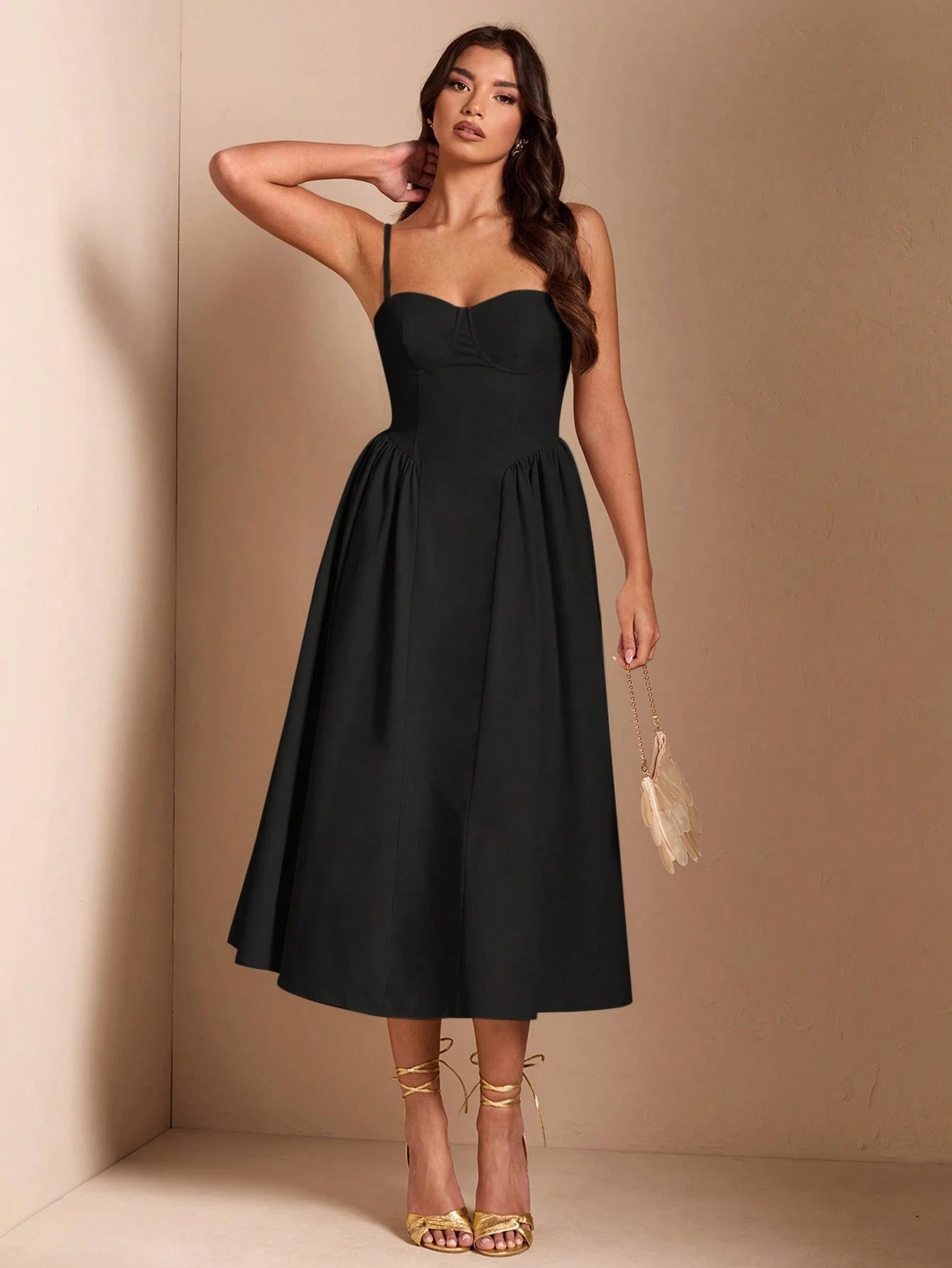 BAE Elegant Women Long Tulle Dress, Suitable For Casual Date, Outing, Nightclub Party, Autumn Season,Summer Dresses For Women
