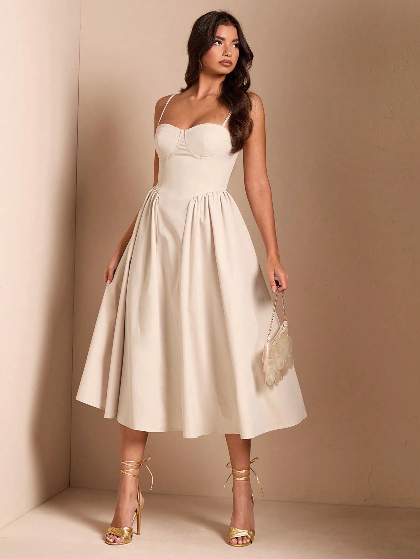 BAE Elegant Women Long Tulle Dress, Suitable For Casual Date, Outing, Nightclub Party, Autumn Season,Summer Dresses For Women