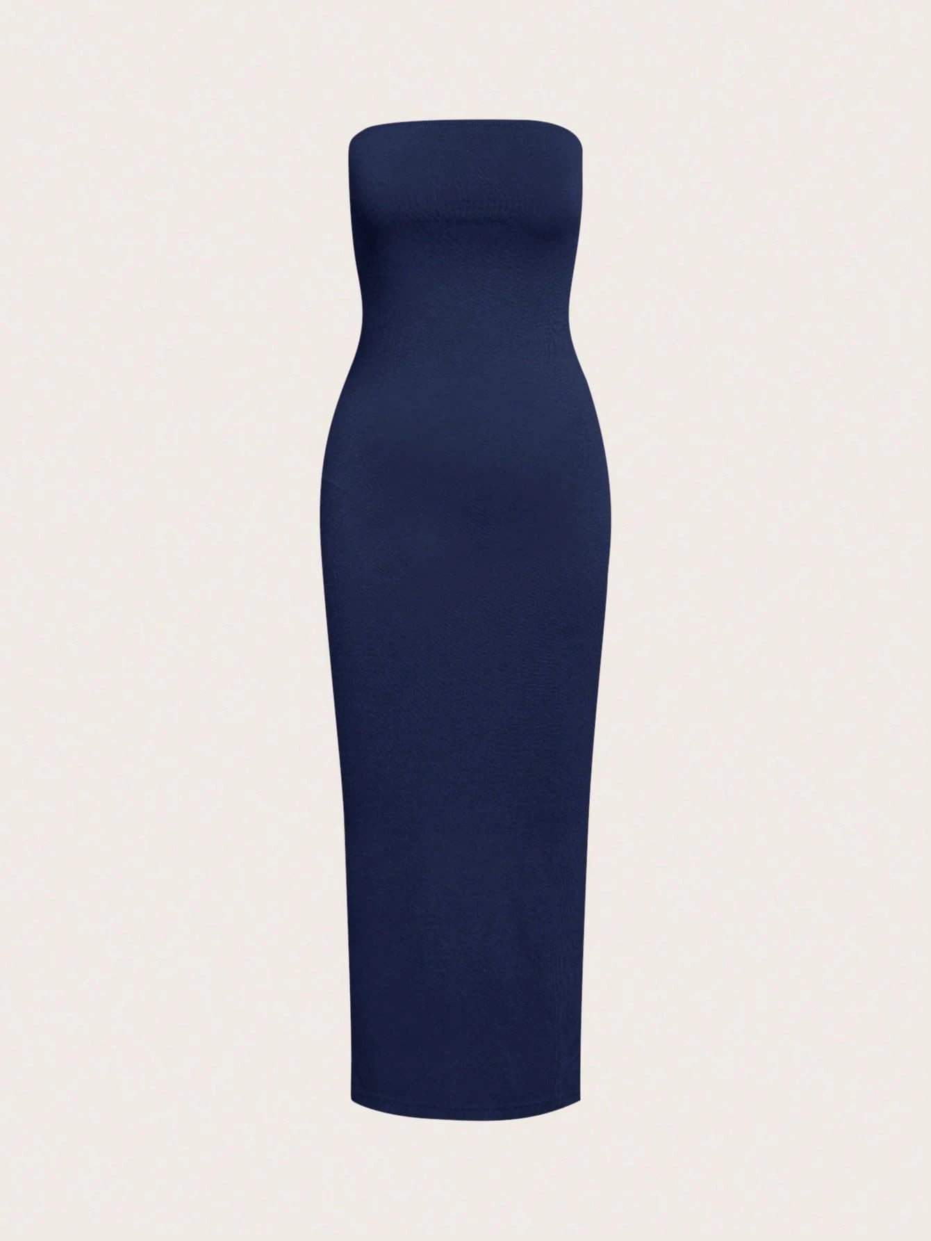 BASICS Women'S Strapless Slim Fit Bodycon Casual Dinner Dress Summer Dresses For Women Summer Dresses