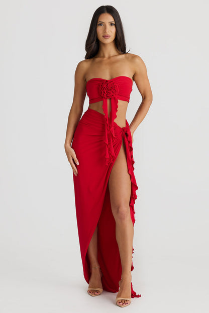 Bettina Set - Red - SHOPJAUS - JAUS