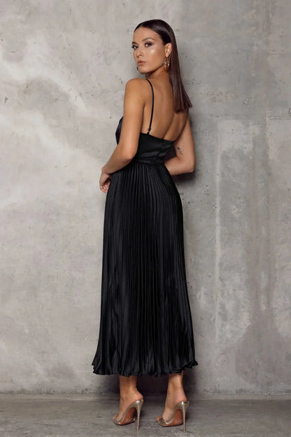 Bianca Dress - Black - JAUS
