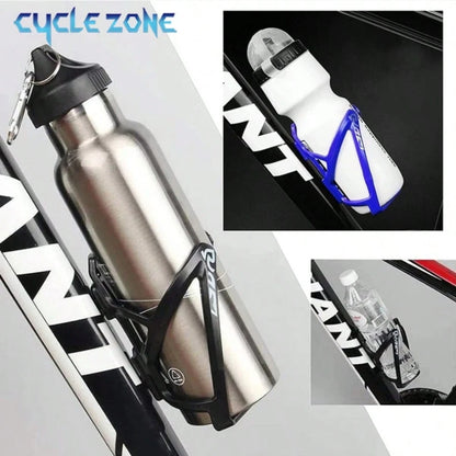 Bicycle Water Bottle Cage, Mountain Bike PC Water Cup Holder, Road Bike High Flexibility Plastic Thickened Water Bottle Rack, Lightweight With Installation Accessories Screws Tools