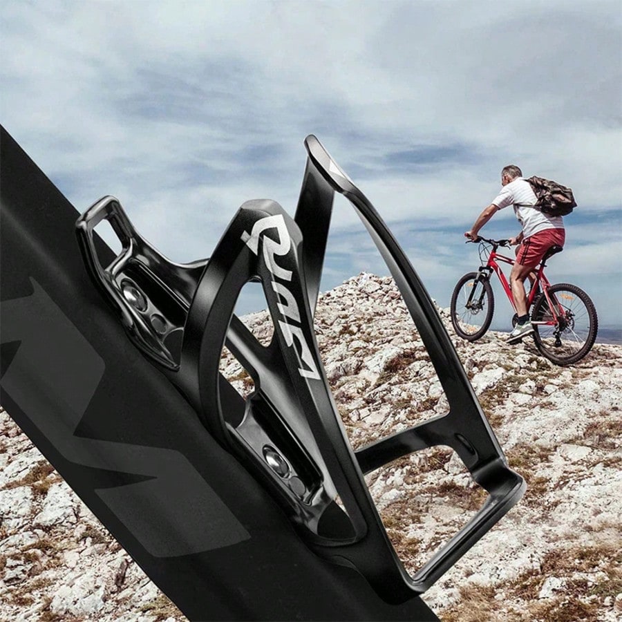 Bicycle Water Bottle Cage, Mountain Bike PC Water Cup Holder, Road Bike High Flexibility Plastic Thickened Water Bottle Rack, Lightweight With Installation Accessories Screws Tools
