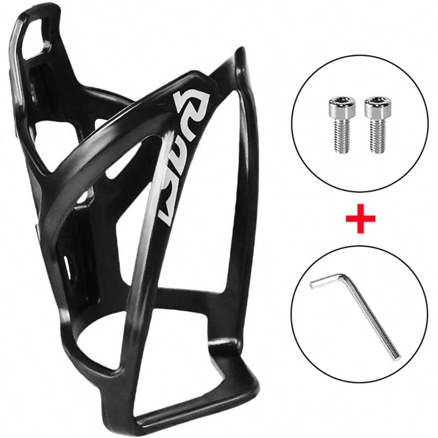 Bicycle Water Bottle Cage, Mountain Bike PC Water Cup Holder, Road Bike High Flexibility Plastic Thickened Water Bottle Rack, Lightweight With Installation Accessories Screws Tools
