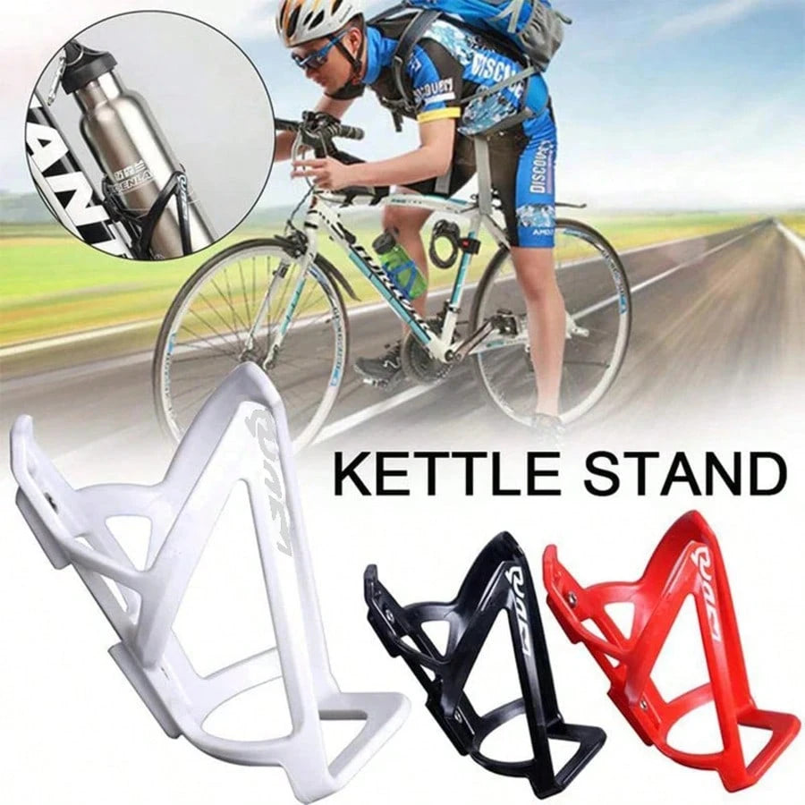 Bicycle Water Bottle Cage, Mountain Bike PC Water Cup Holder, Road Bike High Flexibility Plastic Thickened Water Bottle Rack, Lightweight With Installation Accessories Screws Tools