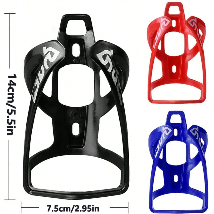 Bicycle Water Bottle Cage, Mountain Bike PC Water Cup Holder, Road Bike High Flexibility Plastic Thickened Water Bottle Rack, Lightweight With Installation Accessories Screws Tools